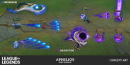Spirit Blossom Aphelios Concept 6 (by Riot Contracted Artist Roy Zhang)
