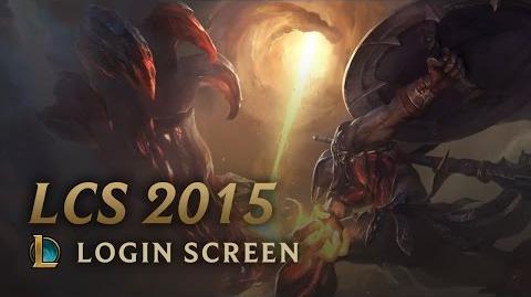 2015 Season - Login Screen