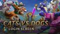 Cats VS Dogs - Login Screen