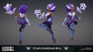 Star Guardian Rell Model 3 (by Riot Artist Kylie Jayne Gage)