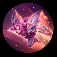 Star Guardian Kai'Sa's Supercharge "Legends of Runeterra" Illustration (by Riot Contracted Artist Kudos Productions)