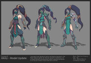 Akali Update Concept 2 (by Riot Artist Michael 'IronStylus' Maurino)