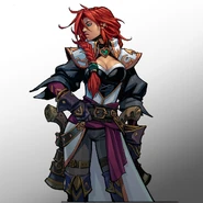 Miss Fortune "Ruined King" Portrait (by Riot Contracted Artist Joe Madureira)