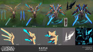 Aether Wing Kayle Update Concept 1 (by Riot Artists Sunny 'Kindlejack' Koda and Julian del Rey)