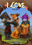 I love my Pet (Kled, Skaarl, Tristana, Riggle)