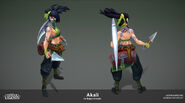 Akali Update Model 2 (by Riot Artist Jason '00Y00' Namgung)