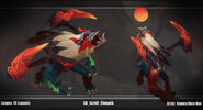 Shan Hai Scrolls Cho'Gath Model 2 (by Riot Contracted Artist Zhennan Xuan)