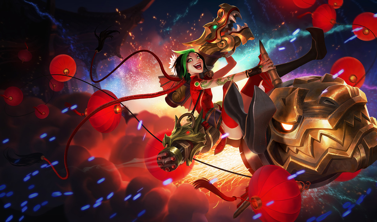 Jinx Skinstrivia Wiki League Of Legends Fandom
