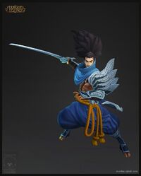 Yasuo Model 4 (vom Riot-Künstler Maokai Xiao)