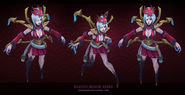 Blood Moon Elise Model 1 (by Riot Artist Cody 'Sstrikerr' Bunt)