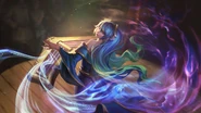 Sona "One Last Show" Illustration (by Riot Contracted Artists Grafit Studio)
