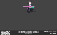Spirit Blossom Yasuo Animation Concept 2 (by Riot Artist Megan Bayona)
