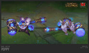 Hextech Poppy Concept 2 (by Riot Artists Timur Shevtsov, Zach Sharts, and Eugene Lashchev)