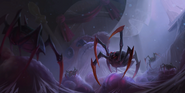 House Spider "Legends of Runeterra" Illustration (by Riot Contracted Artists Sixmorevodka Studio)