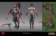 Headhunter Akali Concept (by Riot Artist Jonathan Lee)