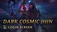 Jhin Mrocznego Kosmosu - ekran logowania