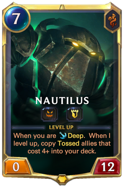 Nautilus Legends Of Runeterra League Of Legends Wiki Fandom