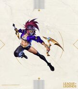 K/DA Akali "League of Legends" Promo 2 (by Riot Artist T.J. Geisen)