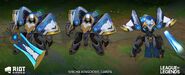 Mecha Kingdoms Garen Concept 1 (by Riot Artist Moxuan Zhang)