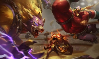 Gnar ElLeónSkin