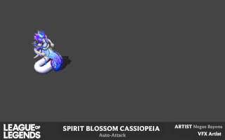 Seelenblumen-Cassiopeia Animation Konzept 2 (vom Riot-Künstler Megan Bayona)