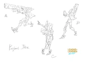PROJECT: Jhin "Wild Rift" Concept 1 (by Riot Contracted Artist Lin Chang)