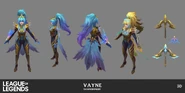 Dawnbringer Vayne Model 2 (by Riot Contracted Artist Kudos Productions)