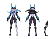 Xayah BattleBat Concept 05.jpg (200 КБ) Battle Bat Xayah Concept 5 (by Riot Artist Julia Nguyen)