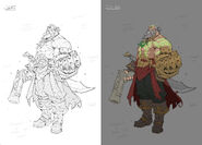 Gangplank "Ruined King" Concept 1 (by Riot Artist Hicham Habchi)