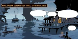 Kwol Tavern on the outskirts of Thonx.