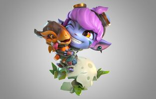 Drachenzähmer-Tristana Statue Model 1 (von DragonFly Studio)