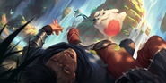 Nimble Poro "Legends of Runeterra" Illustration (by Riot Contracted Artists Sixmorevodka Studio)