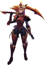 Diana Dragonslayer Ruby Render