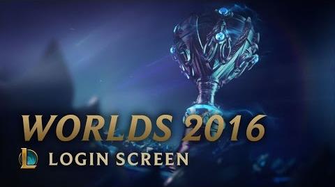 Worlds 2016 Finals - Login Screen