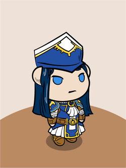 league of legends caitlyn chibi