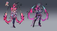 Evelynn SoulFighter Concept 01.jpg (317 КБ) Концепт Боевой души Эвелинн 1