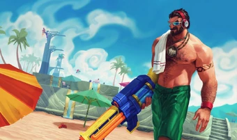 Graves PoolPartySkin