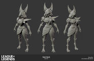 Arcana Xayah Model 4 (by Riot Contracted Artist Siao Sia)