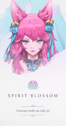 Spirit Blossom Ahri Promo 2 (by Riot Artist Paul 'Zeronis' Kwon)