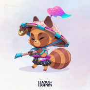 Spirit Blossom Teemo Promo 4 (by Riot Artist Anna 'Newmilky' Nikonova)