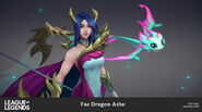 Fae Dragon Ashe Model 5 (by Riot Artist Kylie Jayne Gage)