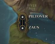 Piltover and Zaun Map 1