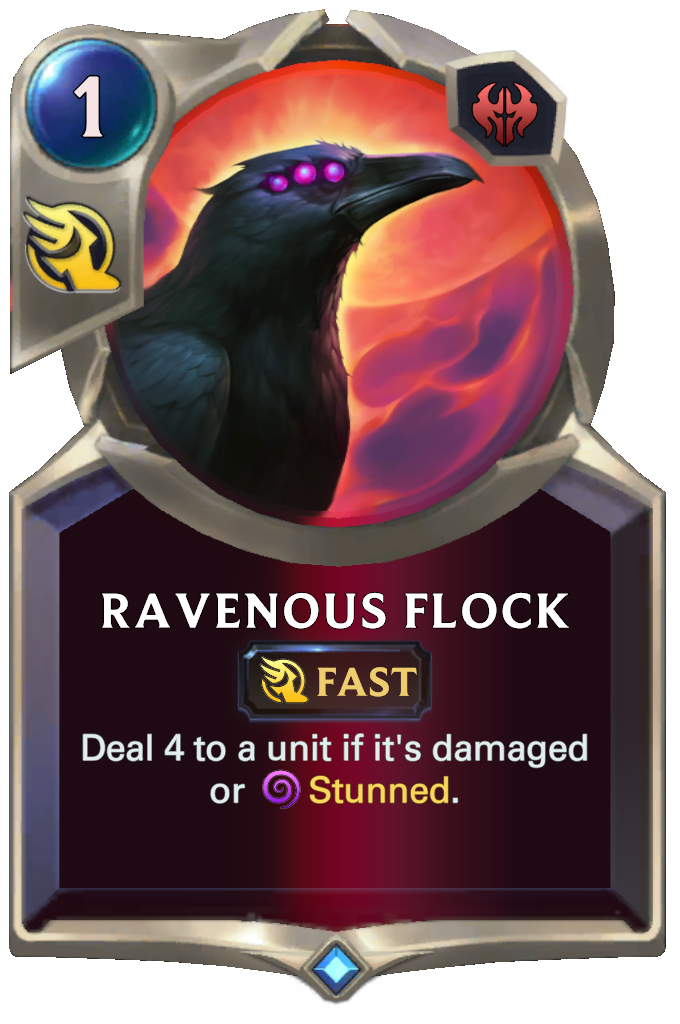 Ravenous Flock (Legends of Runeterra) | League of Legends Wiki | Fandom
