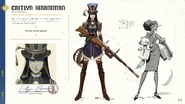 Caitlyn LoR Concept 01.jpg (2.09 MB) Station Archivist "Legends of Runeterra" Concept 1 (by Riot Artist Den 'Denwhat' Yang)