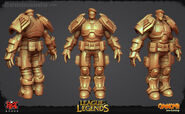 Commando Garen Update Model 1 (by Riot Artists Michael Tarwater, Neer and Brian Jones)