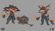 Yordle "Ruined King" Concept 1 (by Riot Contracted Artist Baldi Konijn)