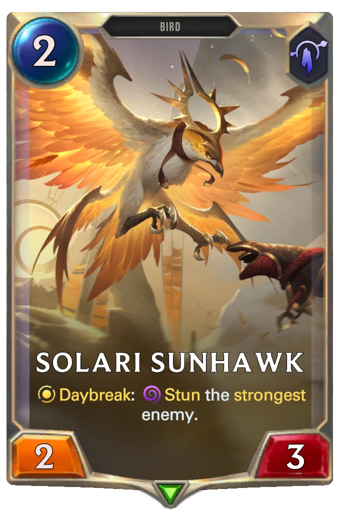Solari Sunhawk (Legends of Runeterra) | League of Legends Wiki | Fandom