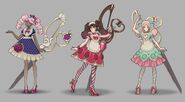 Cafe Cuties Gwen Concept 1 (by Riot Artist Fortune 'Fortuneee' K)