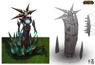 Blade Queen Lissandra Concept 2 (by Riot Artist Paul 'Zeronis' Kwon)