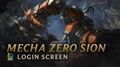 Mecha-Zero-Sion - Login Screen